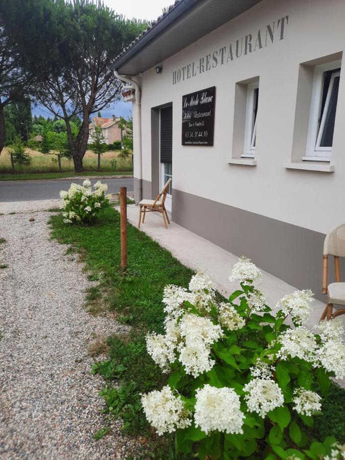 Hotel Le Merle Blanc Louchats Exterior foto